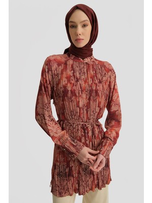 Armine Tunik 25K4614 Bordo