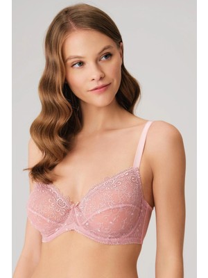 Aria's Closet Arias Closet Balenli Desteksiz Dolgusuz Toparlayıcı Dantelli Küçültücü Sütyen
