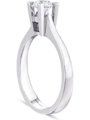 Assos Pırlanta 0.46 Karat Pırlanta Tektaş Yüzük