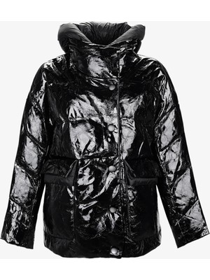 Valmenti Kadın Tekstil Siyah Kaban Mont 616 58002 Bn Kaban SK25/26 Sıyah