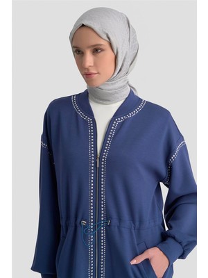 Armine Trok Detaylı Kap 25KD4038 Lacivert