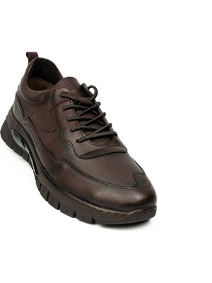 Restfull 291 Kahverengi Deri Günlük Erkek Ayakkabı