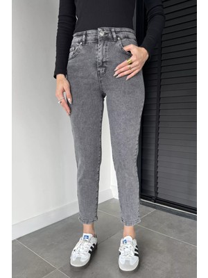 Gülseli Kadın Boyfriend Mom Jeans Pantolon P-00019158