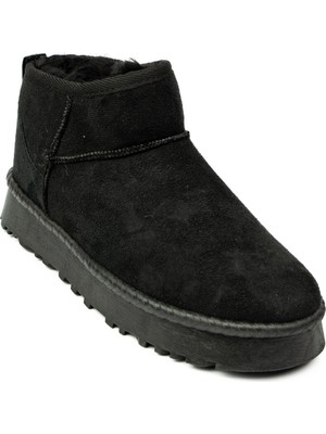 Babalı 027 Siyah Içi Kürklü Kadın Bot