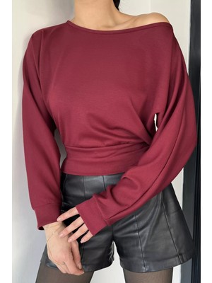 Gülseli Kadın Yarasa Kol Bluz P-00019201