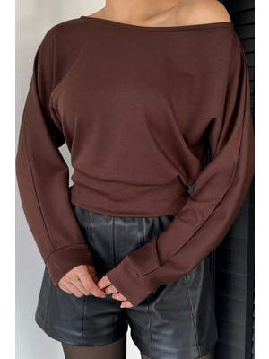 Gülseli Kadın Yarasa Kol Bluz P-00019201