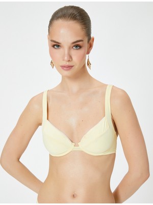 Koton Bikini Üstü Dantel Şeritli Balenli