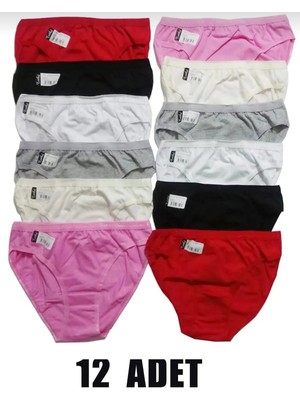 Tutku Bikini  12 Li Çok Renkli
