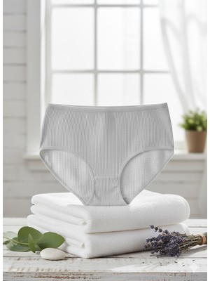 Woan 3'lü Set Konfor ve Doğallığı Birleştiren Fitilli Kaşkorse Bato Külot