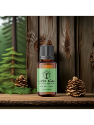 Di Natural Sedir Ağacı Esansiyel Uçucu Yağ %100 Saf & Doğal 10 ml