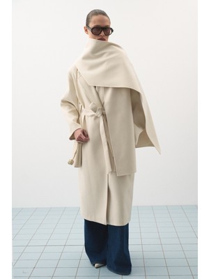 Jolamier Atkılı Uzun Kaban Vanilla