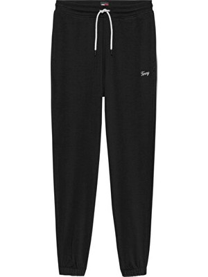 Tommy Hilfiger Kadın Siyah Eşofman Altı