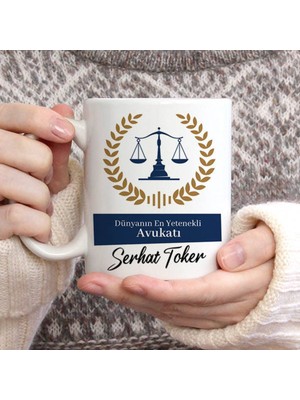 Hr Production Mesleklere Özel Hediyelik|kişiselleştirilebilir Avukat Hediye Kupa Bardak