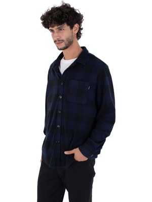 Hurley Axe Knit Flannel Shirt Erkek  Sweatshirt