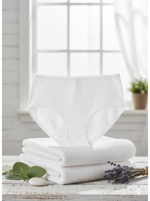 Woan 6'lı Set Konfor ve Doğallığı Birleştiren Fitilli Kaşkorse Bato Külot