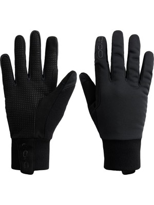 Odlo Multisport Warm Gloves Full Finger Erkek Siyah Eldiven