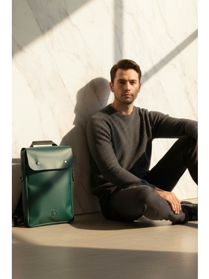 Olive (Zeytin Yeşili) Dock Structured Sırt Çantası