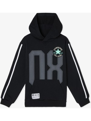 Converse Retro Remix Çocuk Siyah Sweatshirt