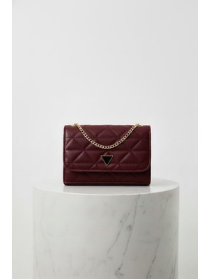 Random Shopping Kapitone Mıknatıs Kapaklı Zincir Askılı Kadın El Kol ve Omuz Çantası