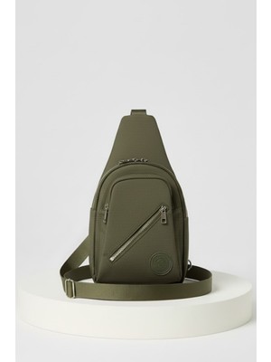 Random Shopping Unisex Krinkıl Su Geçirmez Çanta, Çapraz Askılı Omuz ve Göğüs Çantası, Bodybag