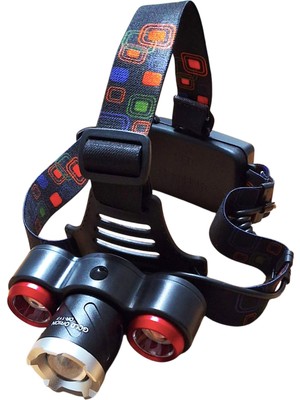 Upway 13600 Mah Şarjlı Kafa Lambası - Odaklanabilir Mercekli Kafa Feneri