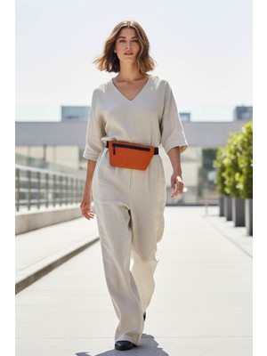Tangerine (Mandalina) Slant Belt Çantası