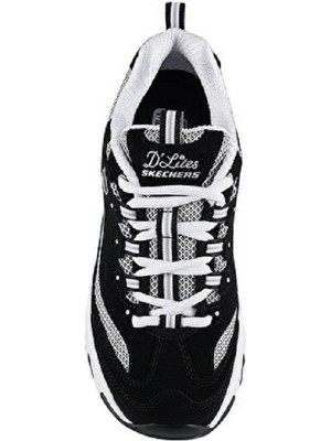 Skechers D'lites Roam Around 13150-BKW Kadın Spor Ayakkabı