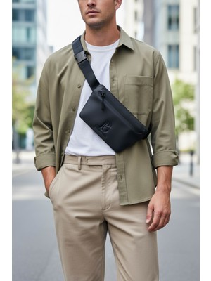 Onyx (Siyah) Slant Bel Çantası