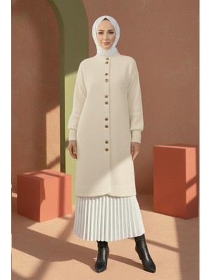 Hjakim Yaka Çıt Çıtlı Hırka