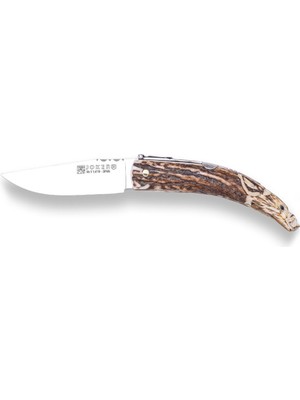 Joker Knives Joker NC142 Antler Hand Carved Handle Geyik Boynuz Çakı
