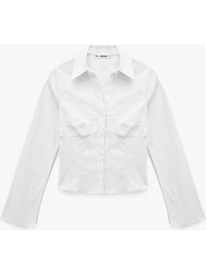 Koton Slim Fit Düğmeli Klasik Yaka Uzun Kollu Gömlek