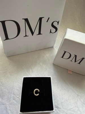DMs Silver C Harf Gümüş Charm'ı