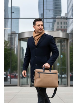 Camel (Deve Tüyü) Align Laptop Çantası