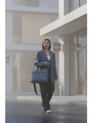 Ash (Kül Grisi) Align Laptop Çantası