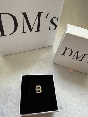 DMs Silver B Harf Gümüş Charm'ı