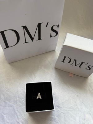 DMs Silver A Harf Gümüş Charm'ı