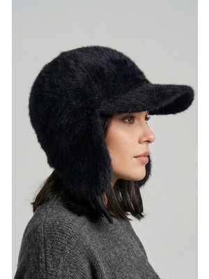 Modex Yumuşak Dokulu Geniş Siperlikli Kulak Koruyucu Şapka