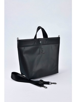 Onyx (Siyah) Loop Tote Bag Çanta