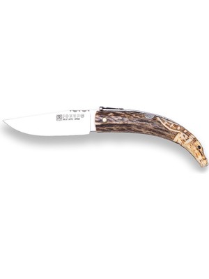 Joker Knives Joker NC141 Antler Hand Carved Handle Geyik Boynuz Çakı