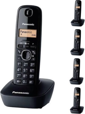 Panasonic KX-TG1611 Dect Telefon 5 Li Set