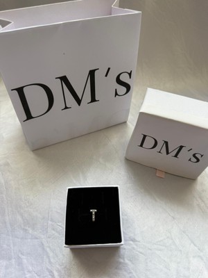 DMs Silver T Harf Gümüş Charm'ı