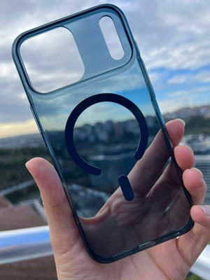 Pirok Store iPhone 17 Promax (6.9 Inç) Magsafe Uyumlu Sararmaz Sert Mika Ultra Ince Hafif Pc Telefon Kılıfı
