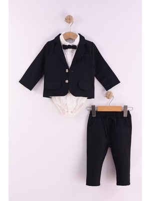 Pollito Erkek Bebek Ceketli 4 ' Lü Takım
