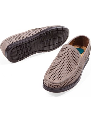 Vantaggio Shoes Quest Nubuk Hakiki Deri Erkek Comfort Ayakkabı