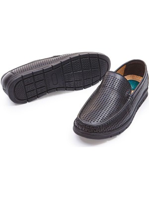 Vantaggio Shoes Quest Hakiki Deri Erkek Comfort Ayakkabı