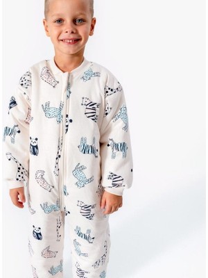 Melfa 713 Bebek Elyaf Dolgulu Fermuarlı Uyku Tulumu