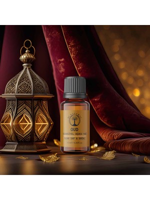 Di Natural Oud Esansiyel Yağ Karışımı %100 Saf & Doğal 10 ml