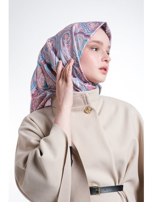 Aida Scarfs Twill Saten Pearl
