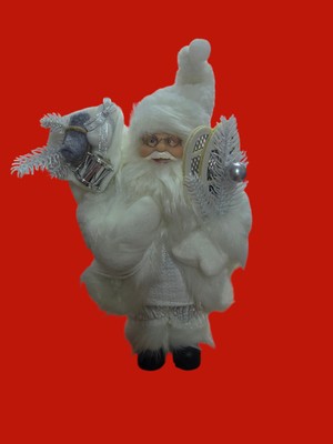 30 cm Çok Renkli Yılbaşı Noeli Baba Süs Armağan