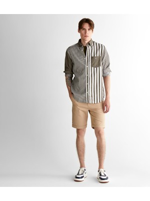 Gant Erkek Bej Slim Fit Şort